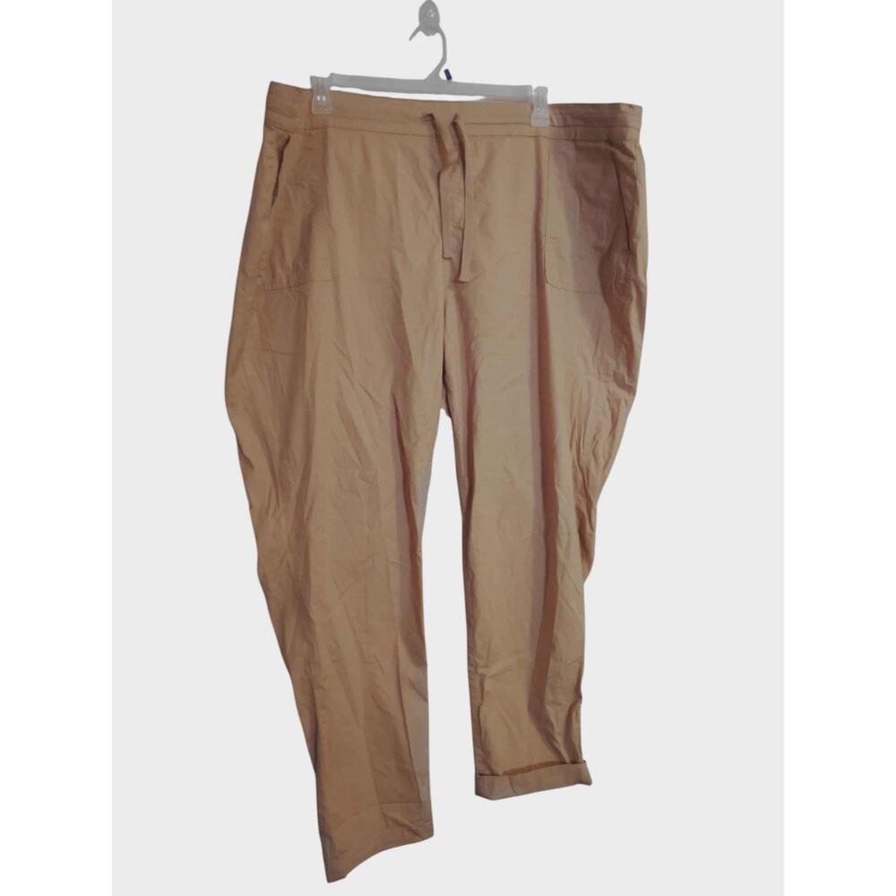 Torrid Women's Plus Size Khaki‎ Feel the Fit Pants Stretchy Waist Size 4T